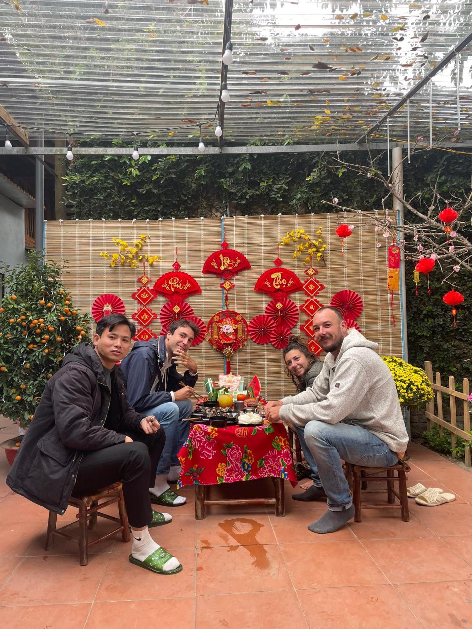 Nghia Lo Happy Homestay מראה חיצוני תמונה